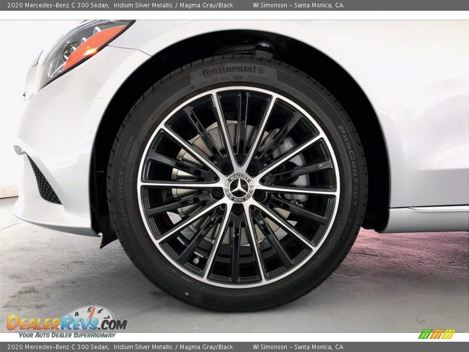 2020 Mercedes-Benz C 300 Sedan Iridium Silver Metallic / Magma Gray/Black Photo #9