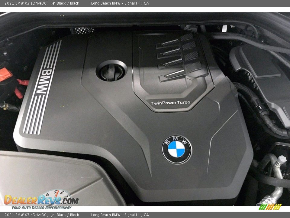 2021 BMW X3 sDrive30i 2.0 Liter TwinPower Turbocharged DOHC 16-Valve Inline 4 Cylinder Engine Photo #11