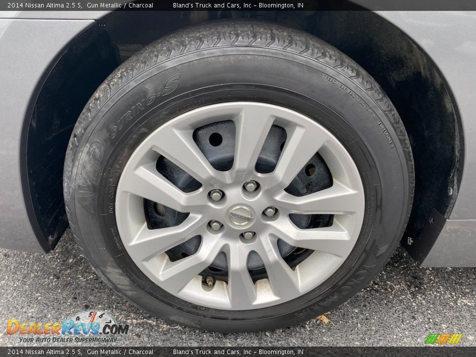 2014 Nissan Altima 2.5 S Gun Metallic / Charcoal Photo #30