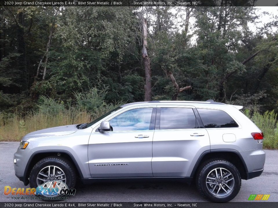 2020 Jeep Grand Cherokee Laredo E 4x4 Billet Silver Metallic / Black Photo #1