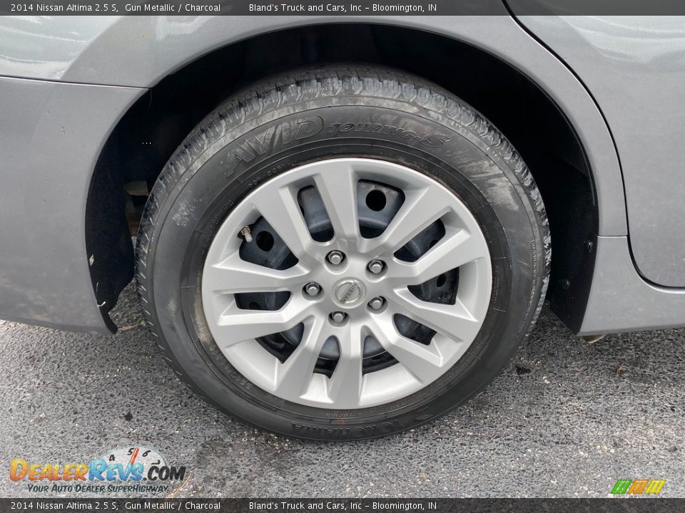 2014 Nissan Altima 2.5 S Gun Metallic / Charcoal Photo #31