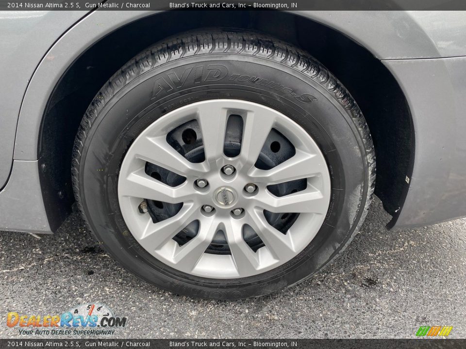 2014 Nissan Altima 2.5 S Gun Metallic / Charcoal Photo #32