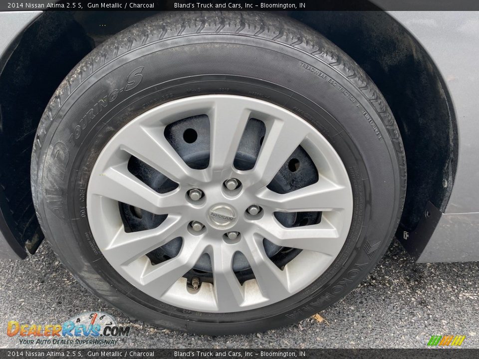 2014 Nissan Altima 2.5 S Gun Metallic / Charcoal Photo #33
