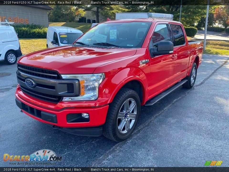 2018 Ford F150 XLT SuperCrew 4x4 Race Red / Black Photo #2