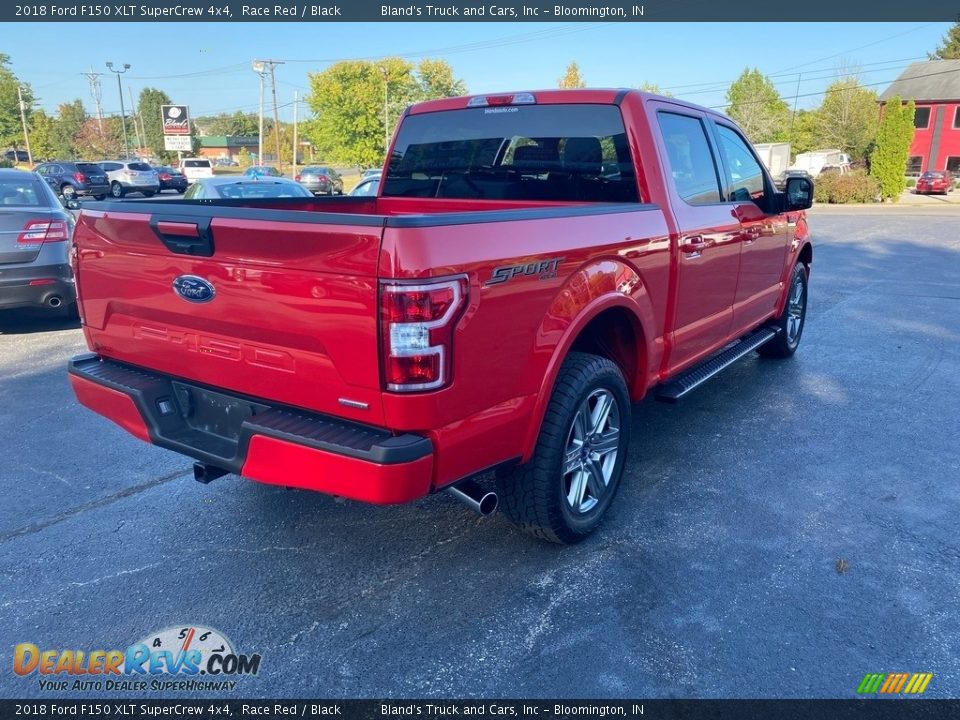 2018 Ford F150 XLT SuperCrew 4x4 Race Red / Black Photo #6