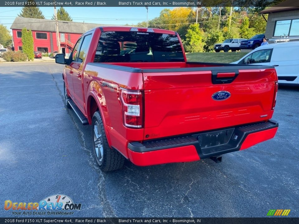 2018 Ford F150 XLT SuperCrew 4x4 Race Red / Black Photo #8