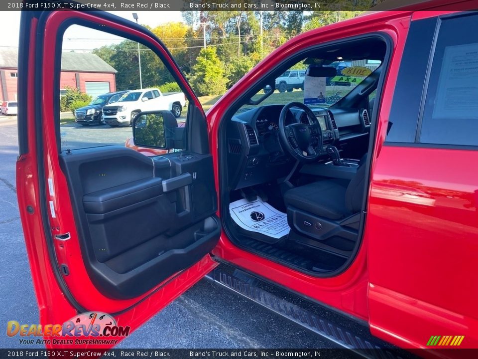 2018 Ford F150 XLT SuperCrew 4x4 Race Red / Black Photo #9