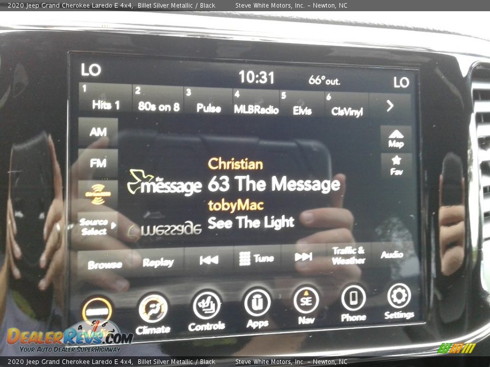 2020 Jeep Grand Cherokee Laredo E 4x4 Billet Silver Metallic / Black Photo #22