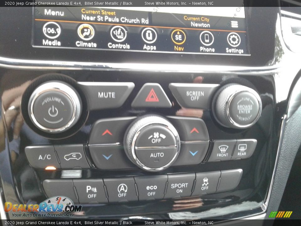 2020 Jeep Grand Cherokee Laredo E 4x4 Billet Silver Metallic / Black Photo #27