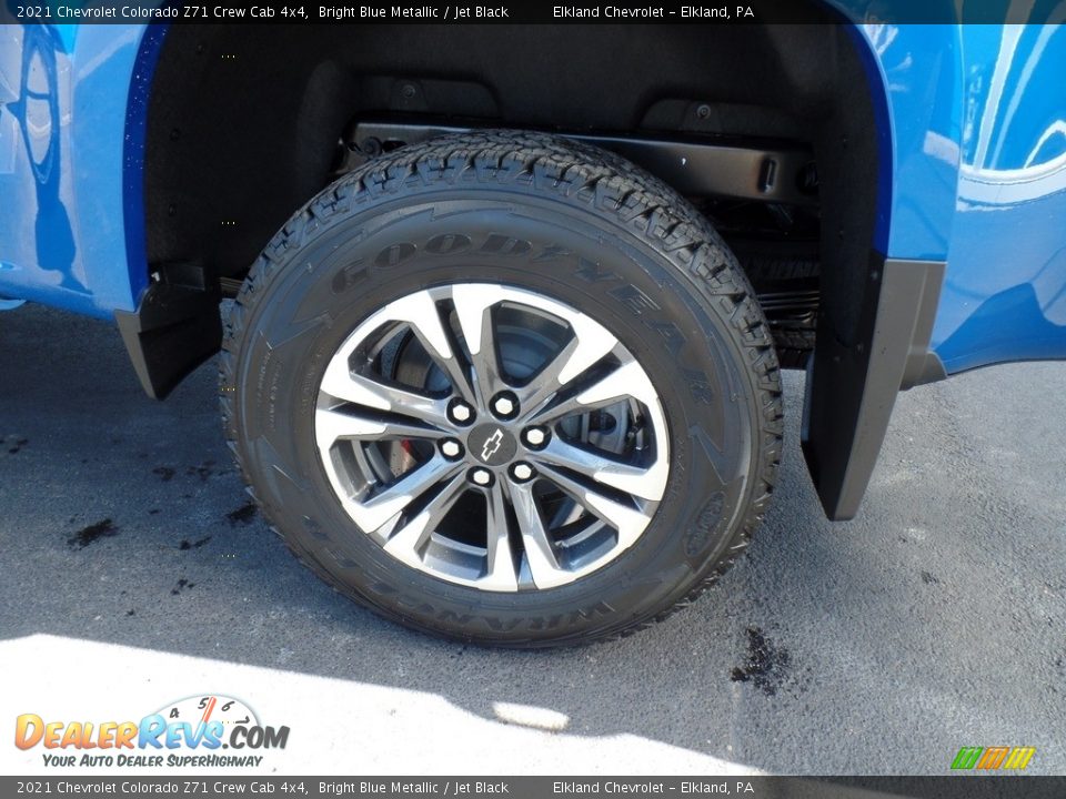 2021 Chevrolet Colorado Z71 Crew Cab 4x4 Wheel Photo #11