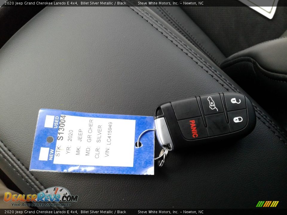 2020 Jeep Grand Cherokee Laredo E 4x4 Billet Silver Metallic / Black Photo #31