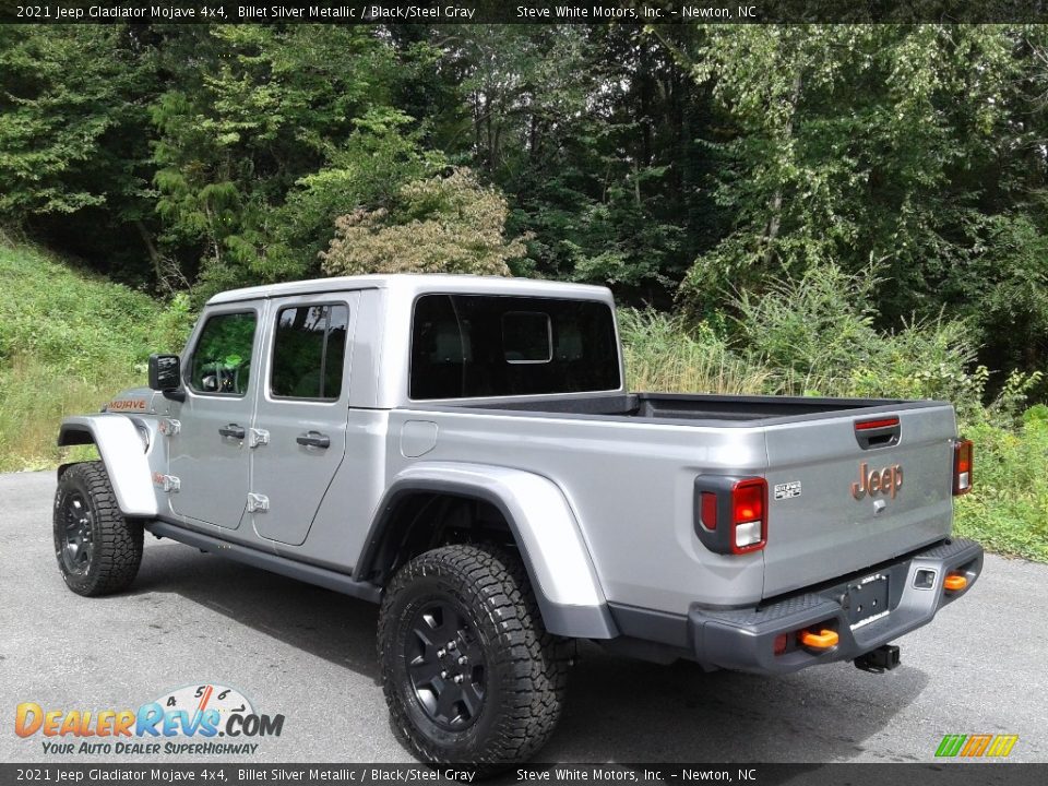 2021 Jeep Gladiator Mojave 4x4 Billet Silver Metallic / Black/Steel Gray Photo #2