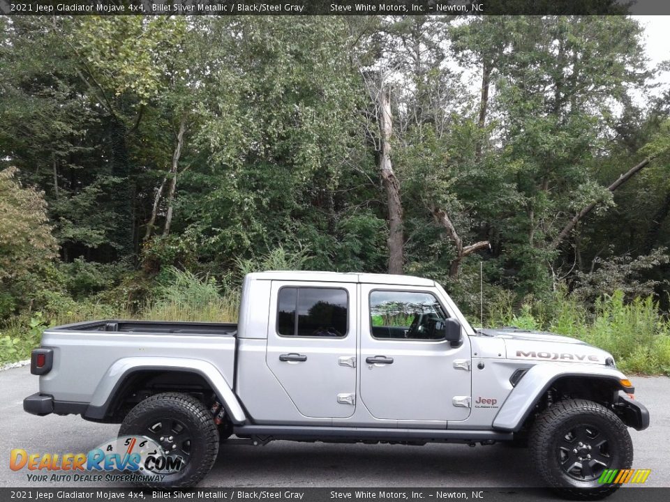 Billet Silver Metallic 2021 Jeep Gladiator Mojave 4x4 Photo #6