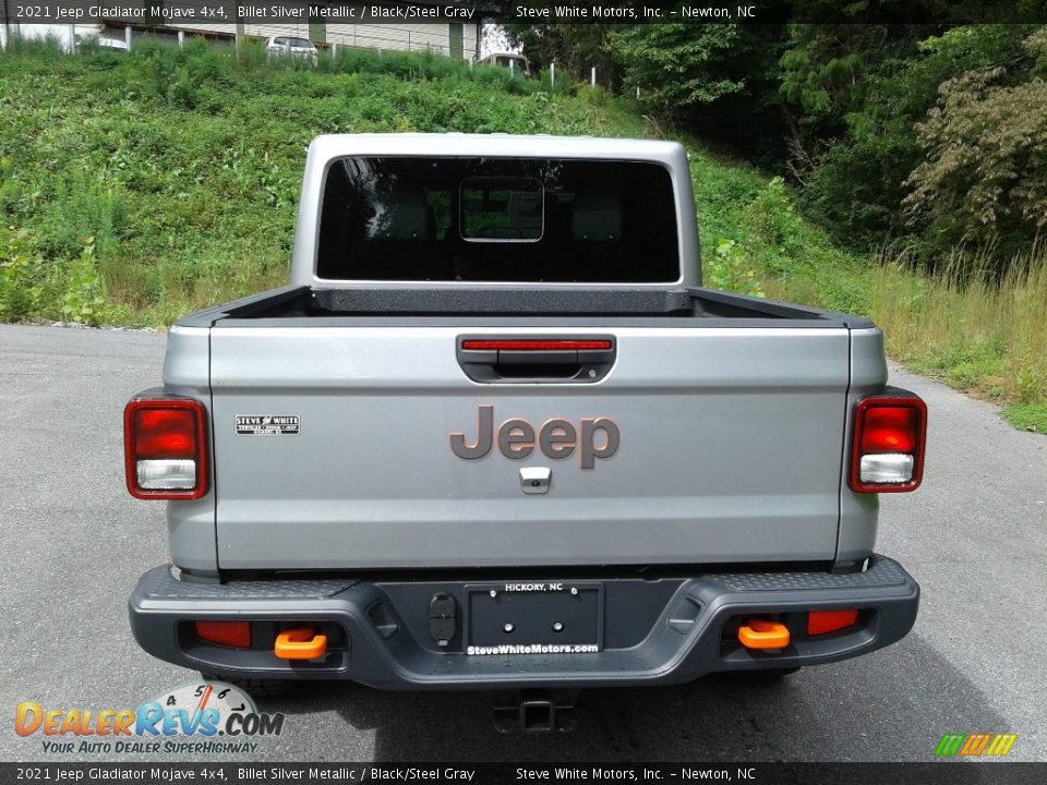 2021 Jeep Gladiator Mojave 4x4 Billet Silver Metallic / Black/Steel Gray Photo #8