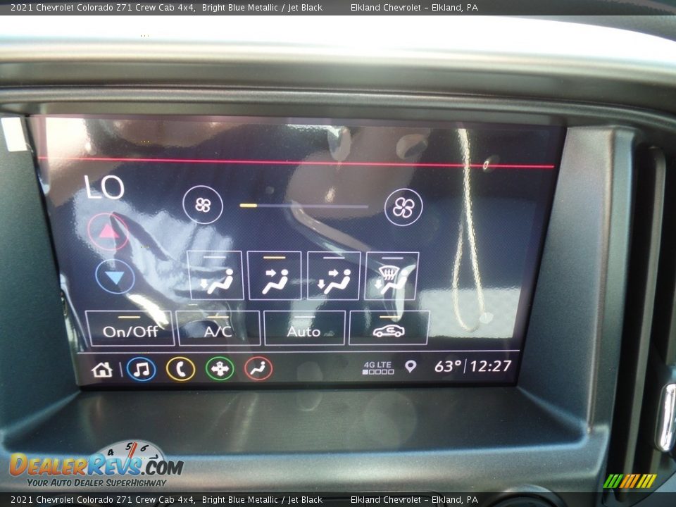 Controls of 2021 Chevrolet Colorado Z71 Crew Cab 4x4 Photo #32