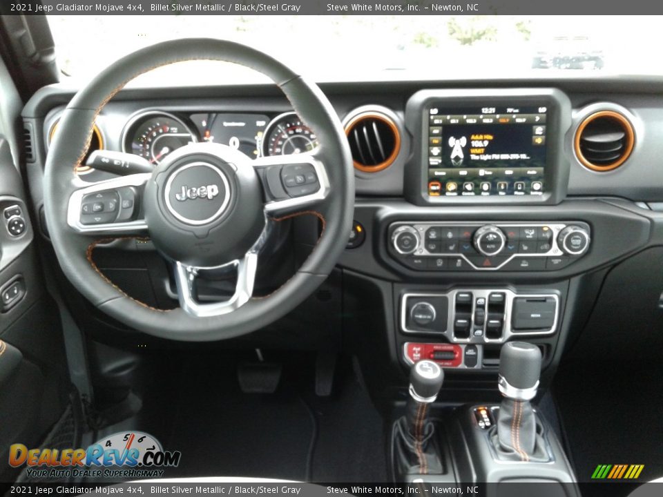 Dashboard of 2021 Jeep Gladiator Mojave 4x4 Photo #18