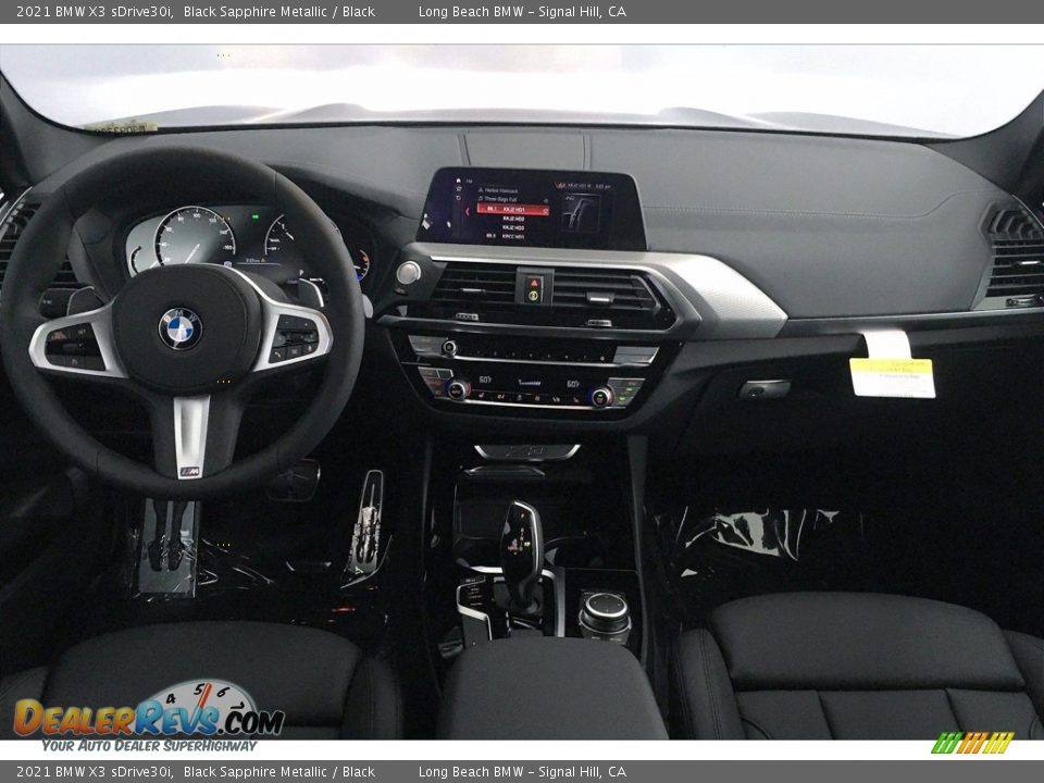 2021 BMW X3 sDrive30i Black Sapphire Metallic / Black Photo #5