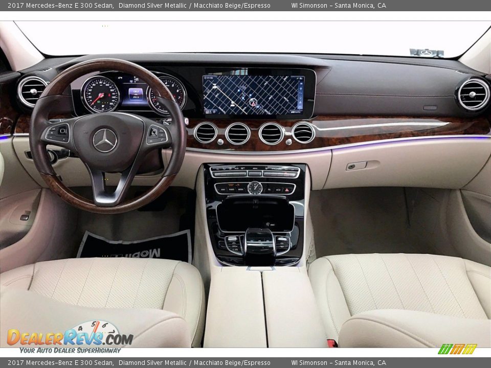 Dashboard of 2017 Mercedes-Benz E 300 Sedan Photo #17