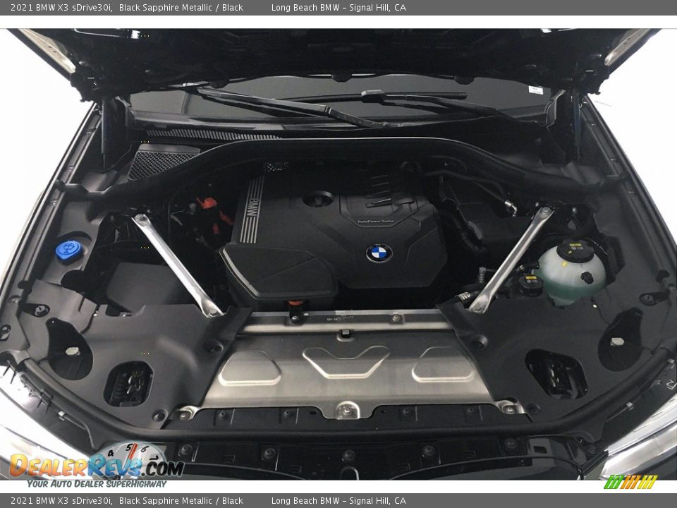 2021 BMW X3 sDrive30i Black Sapphire Metallic / Black Photo #10