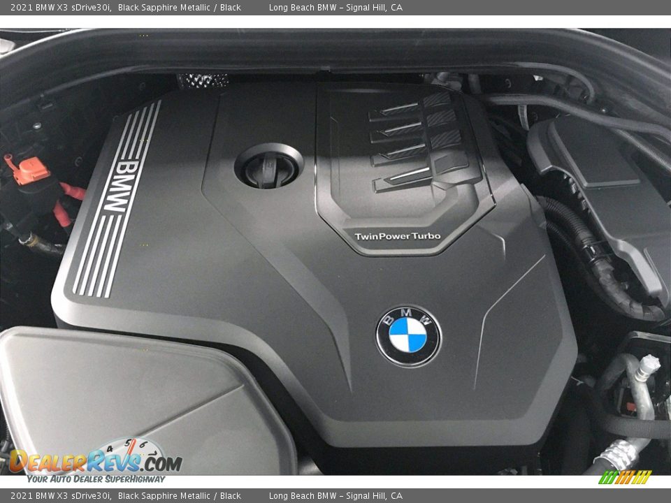 2021 BMW X3 sDrive30i Black Sapphire Metallic / Black Photo #11