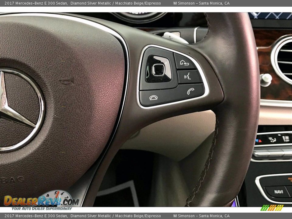 Controls of 2017 Mercedes-Benz E 300 Sedan Photo #19