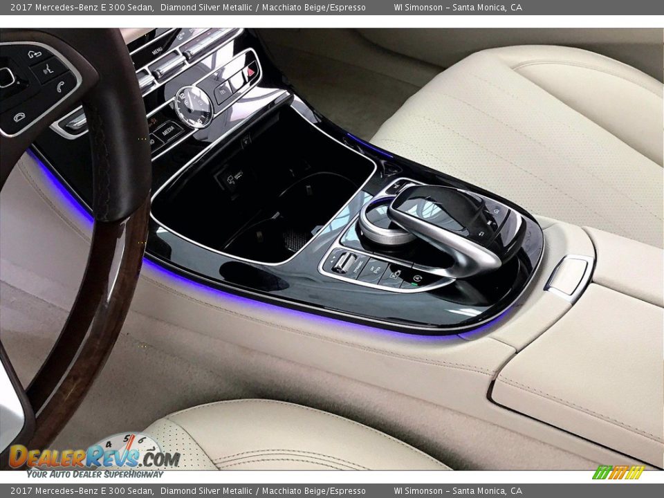 2017 Mercedes-Benz E 300 Sedan Diamond Silver Metallic / Macchiato Beige/Espresso Photo #23