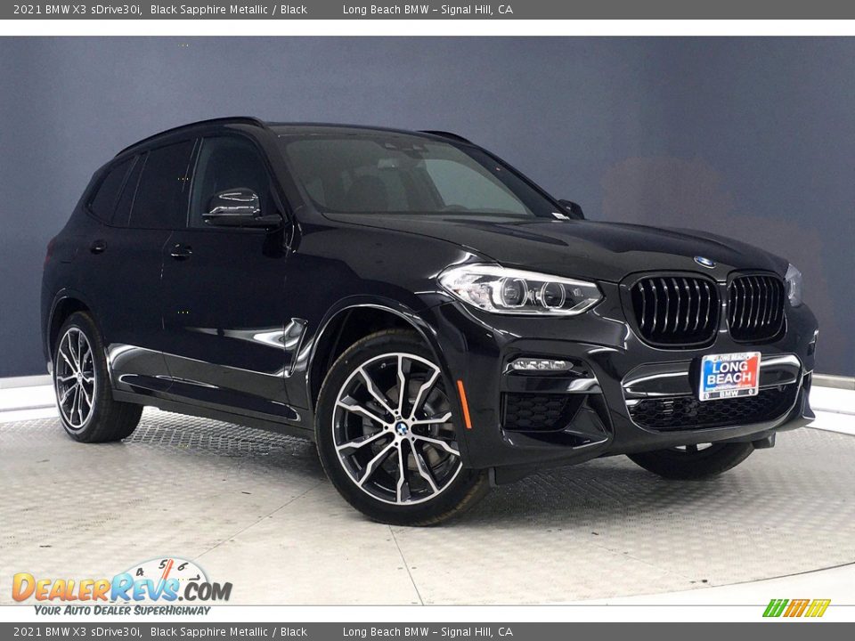 Front 3/4 View of 2021 BMW X3 sDrive30i Photo #19