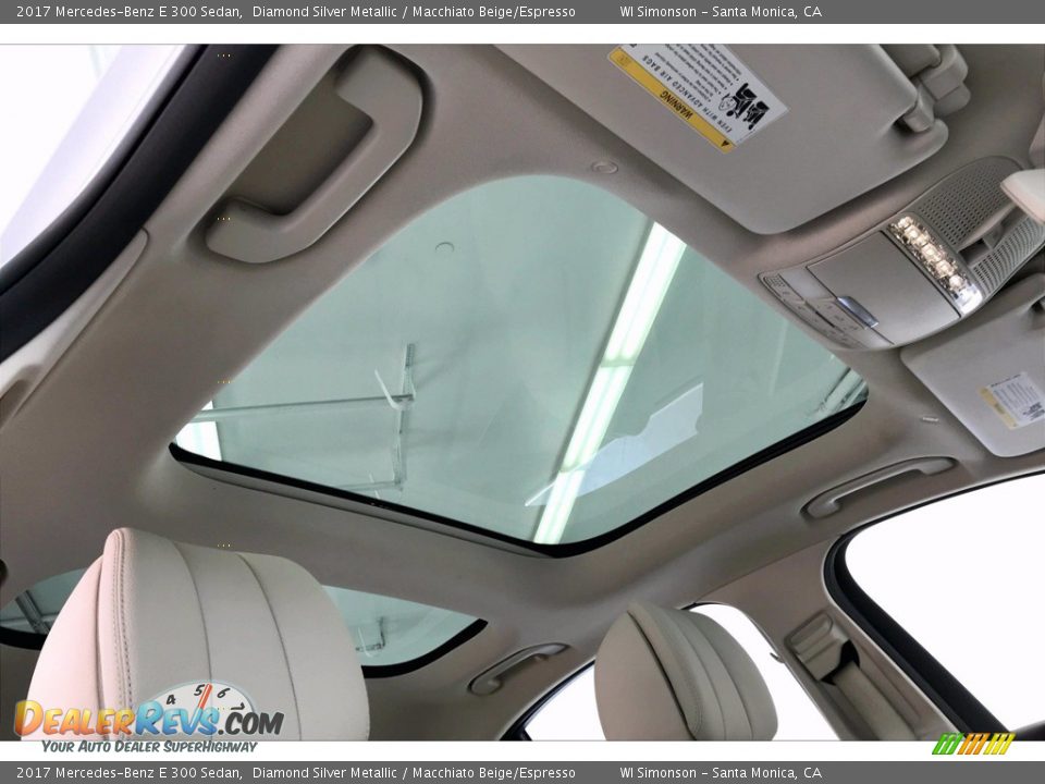 2017 Mercedes-Benz E 300 Sedan Diamond Silver Metallic / Macchiato Beige/Espresso Photo #29