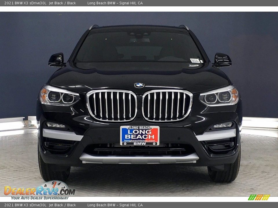 2021 BMW X3 sDrive30i Jet Black / Black Photo #2