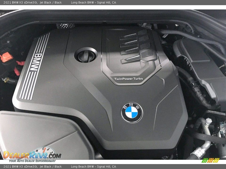 2021 BMW X3 sDrive30i Jet Black / Black Photo #11