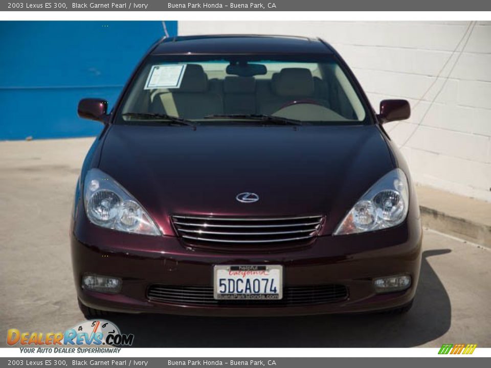 2003 Lexus ES 300 Black Garnet Pearl / Ivory Photo #7