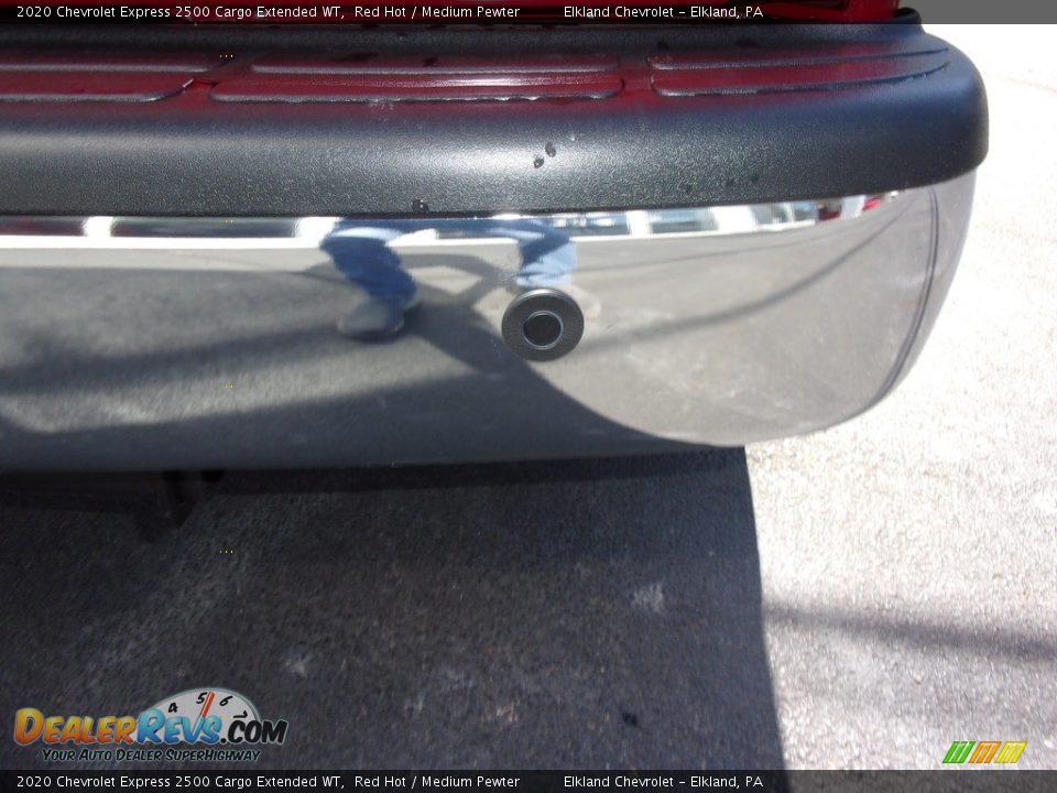 2020 Chevrolet Express 2500 Cargo Extended WT Red Hot / Medium Pewter Photo #12