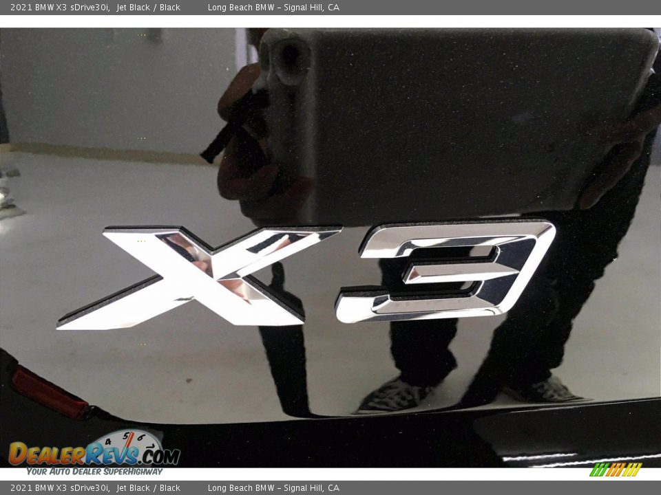 2021 BMW X3 sDrive30i Jet Black / Black Photo #16