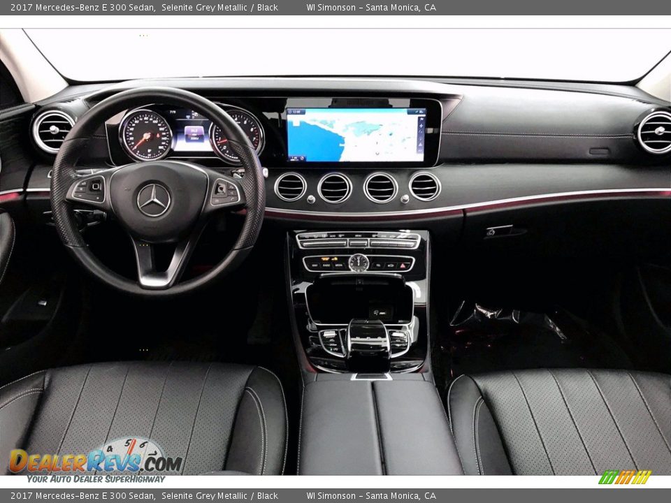 2017 Mercedes-Benz E 300 Sedan Selenite Grey Metallic / Black Photo #17