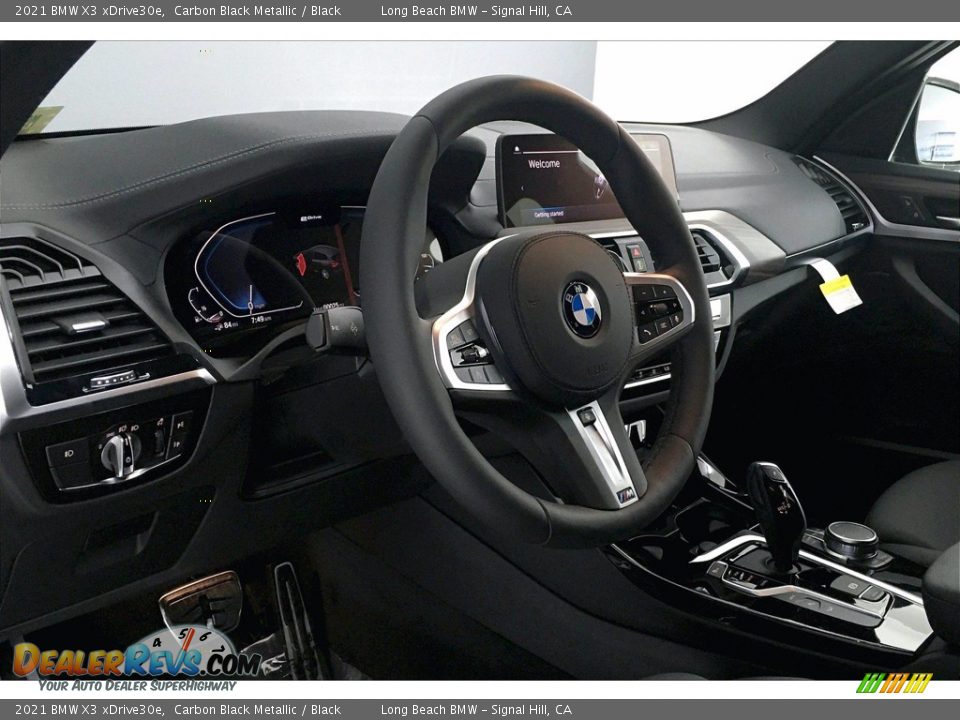 2021 BMW X3 xDrive30e Steering Wheel Photo #7