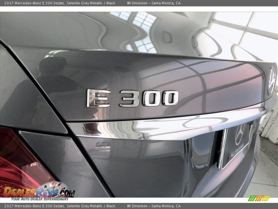 2017 Mercedes-Benz E 300 Sedan Selenite Grey Metallic / Black Photo #27