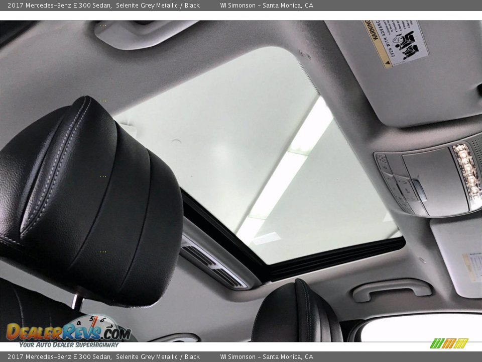 2017 Mercedes-Benz E 300 Sedan Selenite Grey Metallic / Black Photo #29