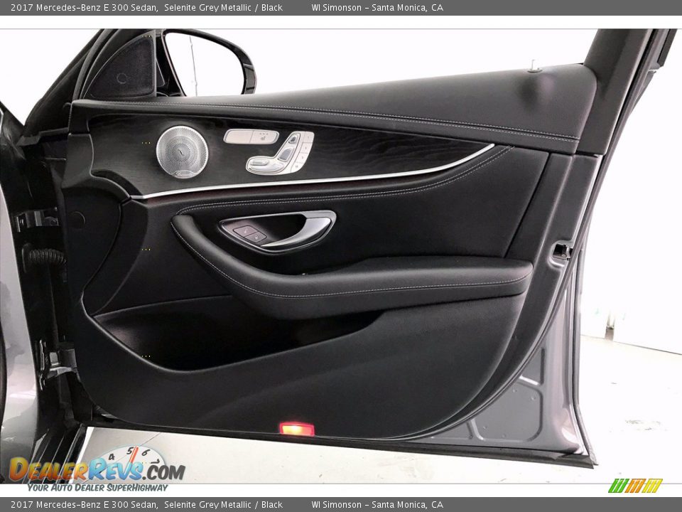 2017 Mercedes-Benz E 300 Sedan Selenite Grey Metallic / Black Photo #30