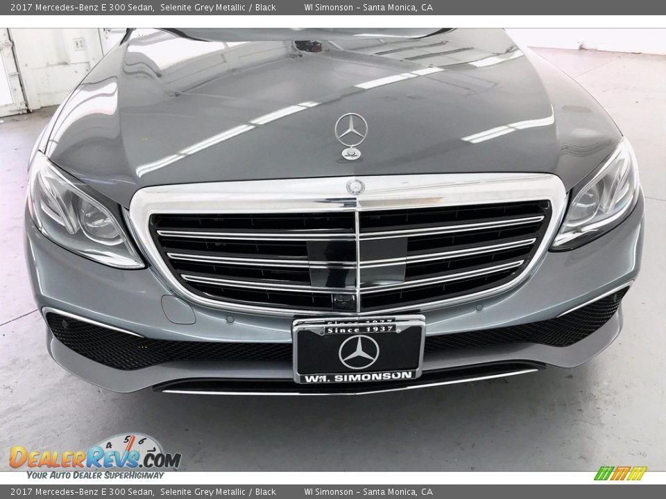 2017 Mercedes-Benz E 300 Sedan Selenite Grey Metallic / Black Photo #33
