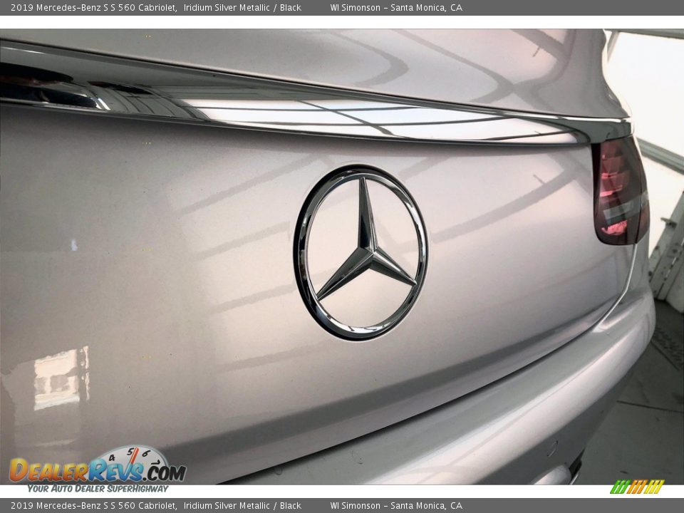 2019 Mercedes-Benz S S 560 Cabriolet Iridium Silver Metallic / Black Photo #7