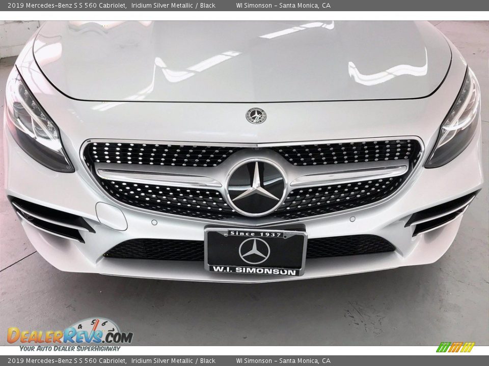 2019 Mercedes-Benz S S 560 Cabriolet Iridium Silver Metallic / Black Photo #33
