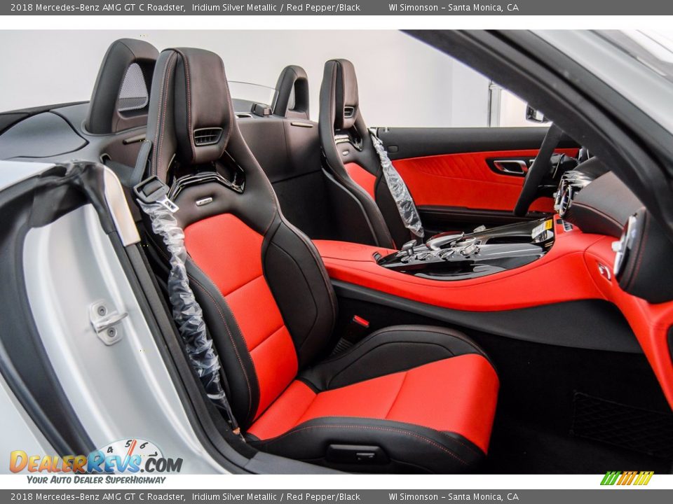 Front Seat of 2018 Mercedes-Benz AMG GT C Roadster Photo #6