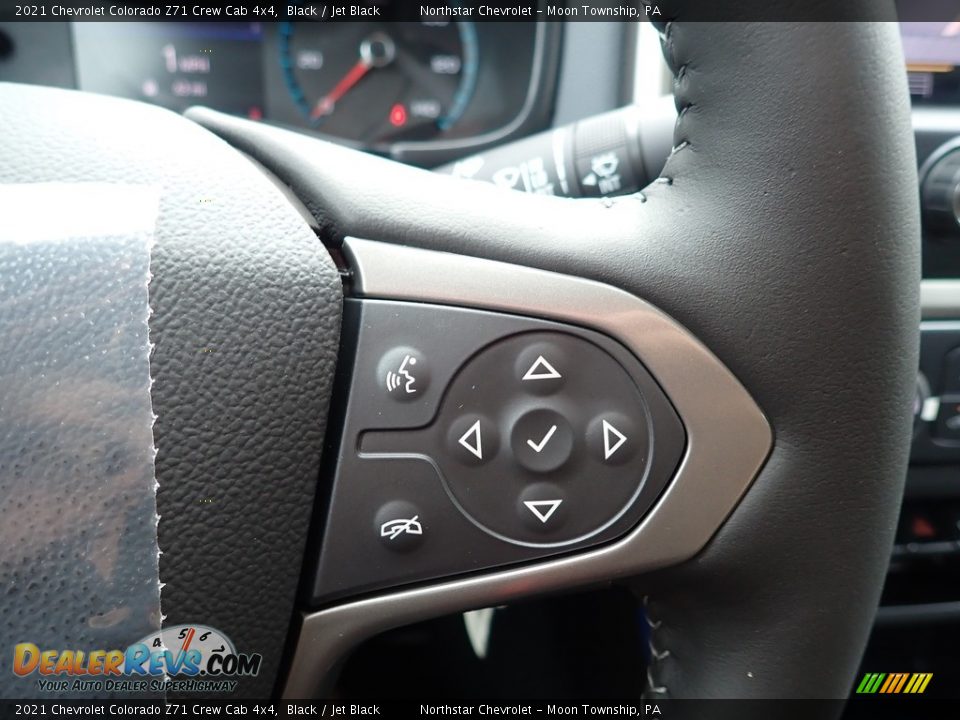 2021 Chevrolet Colorado Z71 Crew Cab 4x4 Steering Wheel Photo #18