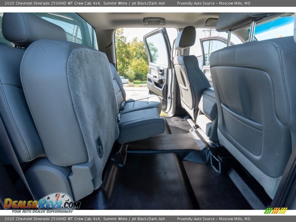 2015 Chevrolet Silverado 2500HD WT Crew Cab 4x4 Summit White / Jet Black/Dark Ash Photo #30