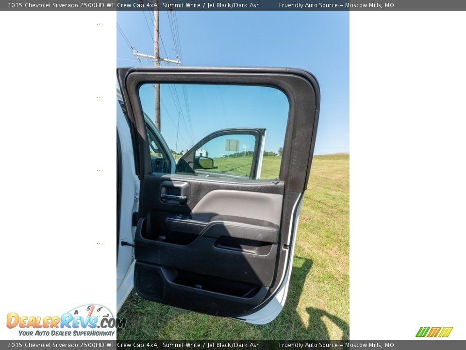 2015 Chevrolet Silverado 2500HD WT Crew Cab 4x4 Summit White / Jet Black/Dark Ash Photo #32