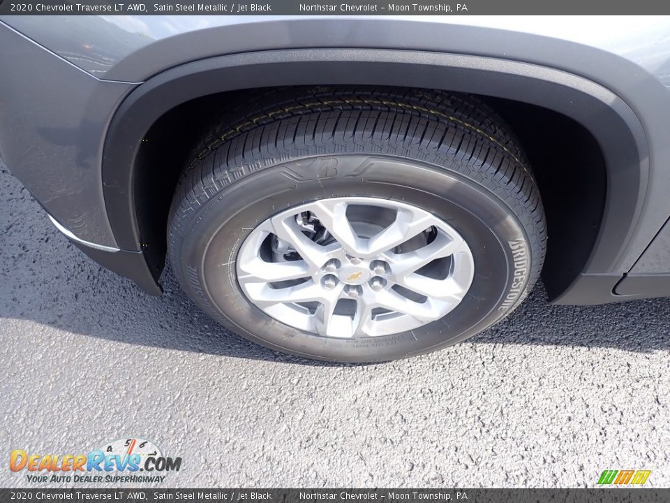 2020 Chevrolet Traverse LT AWD Satin Steel Metallic / Jet Black Photo #2