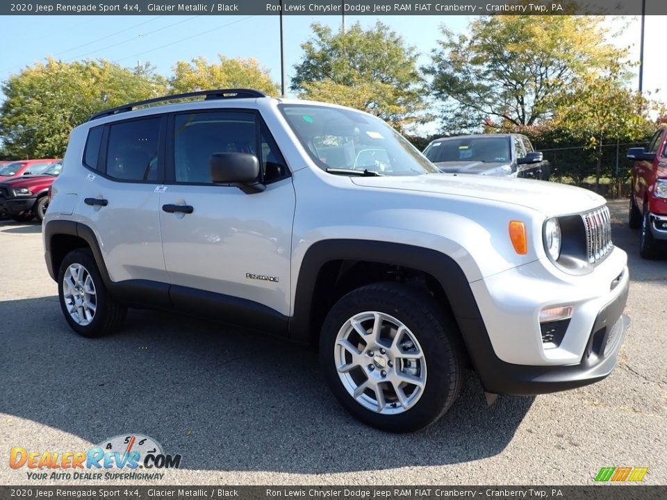 Front 3/4 View of 2020 Jeep Renegade Sport 4x4 Photo #3