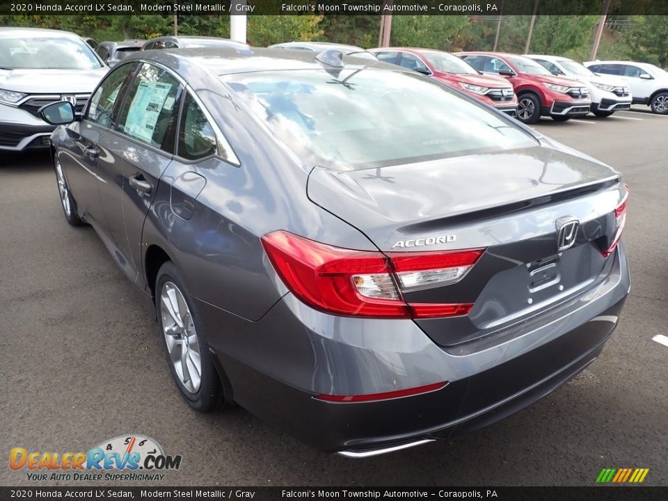 2020 Honda Accord LX Sedan Modern Steel Metallic / Gray Photo #3