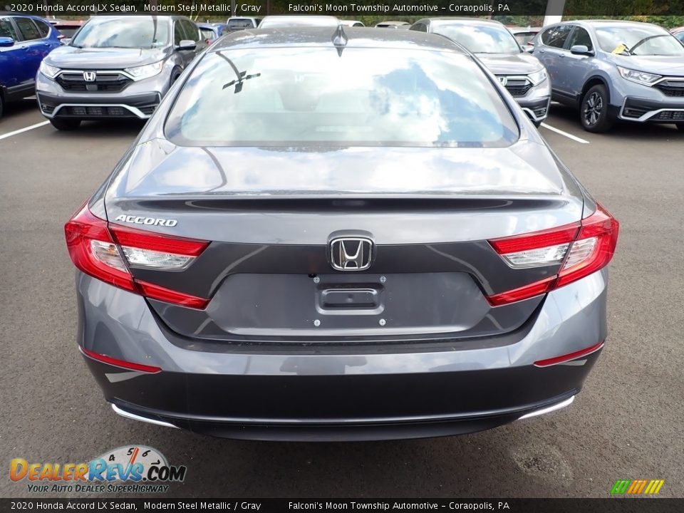 2020 Honda Accord LX Sedan Modern Steel Metallic / Gray Photo #4