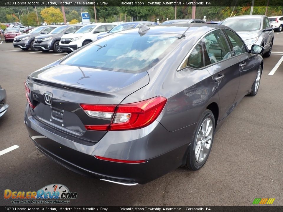 2020 Honda Accord LX Sedan Modern Steel Metallic / Gray Photo #5